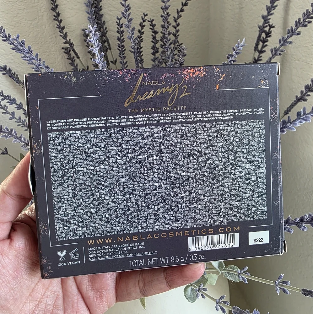 Nabla Dreamy 2 The Mystic Eyeshadow Palette